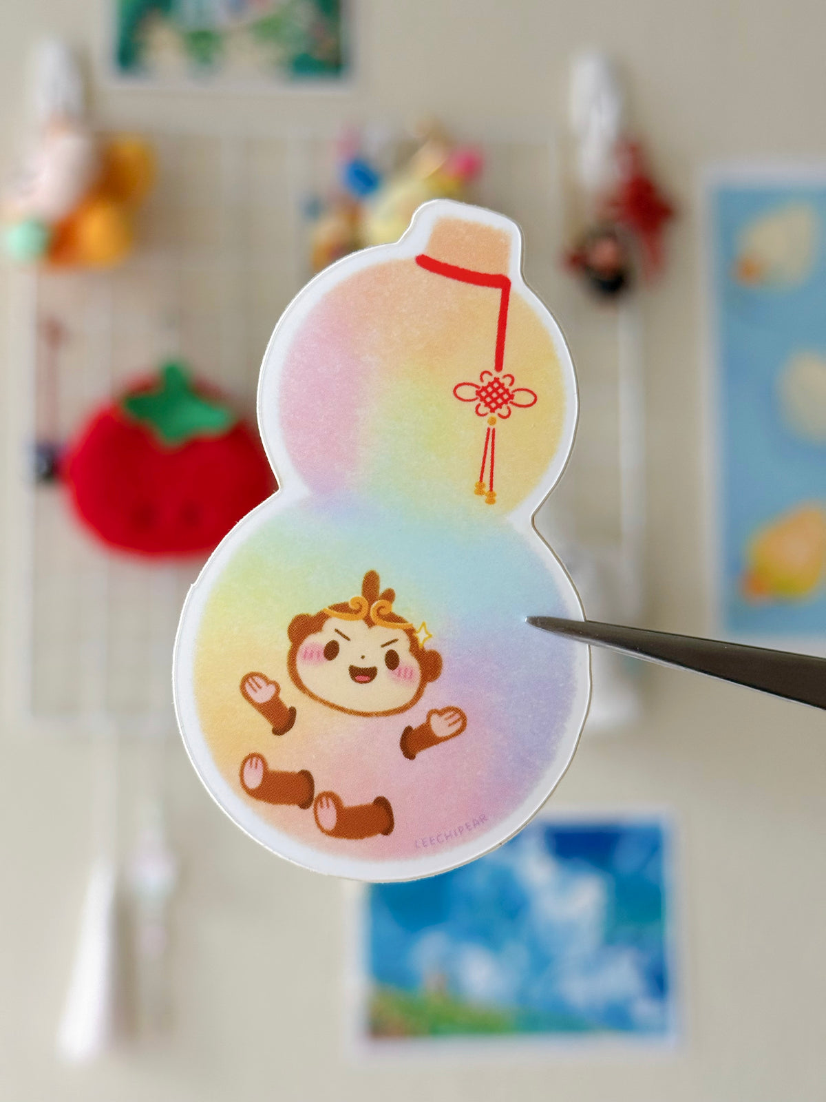 Lucky Gourd Wukong Sticker