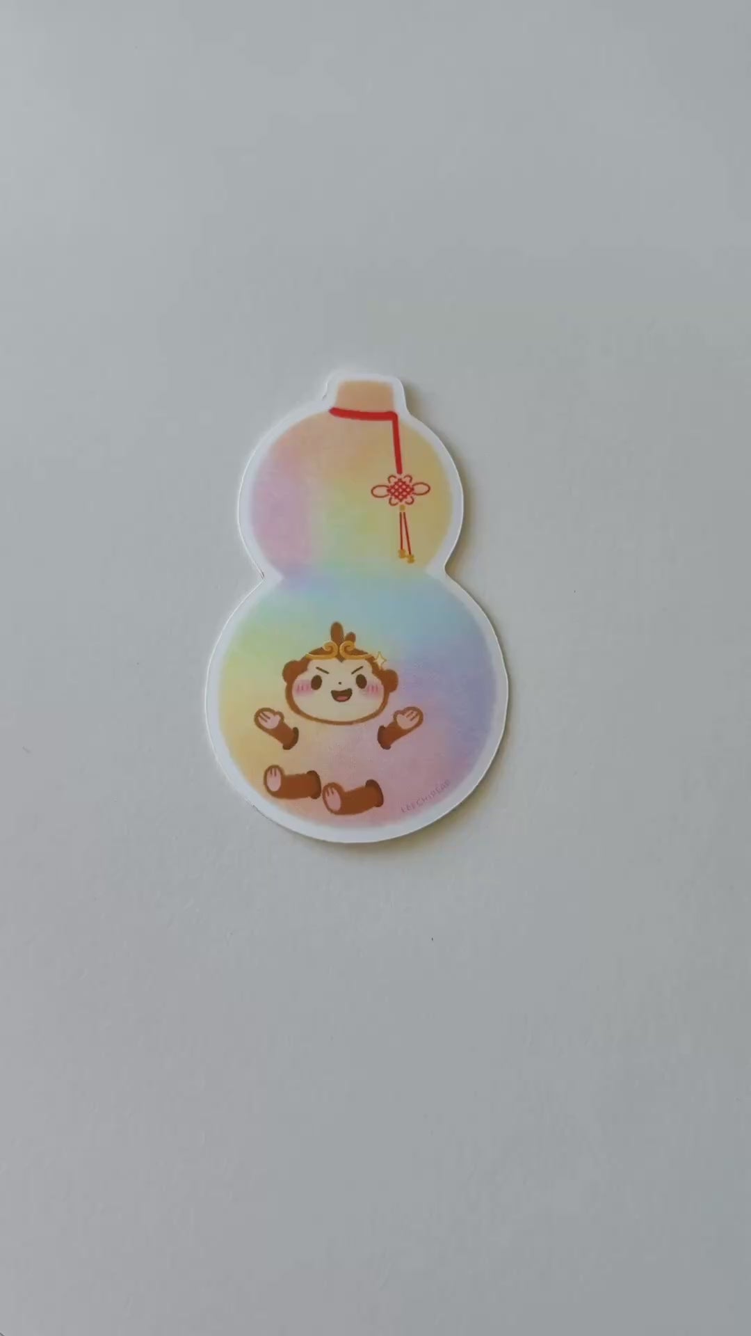 Lucky Gourd Wukong Sticker